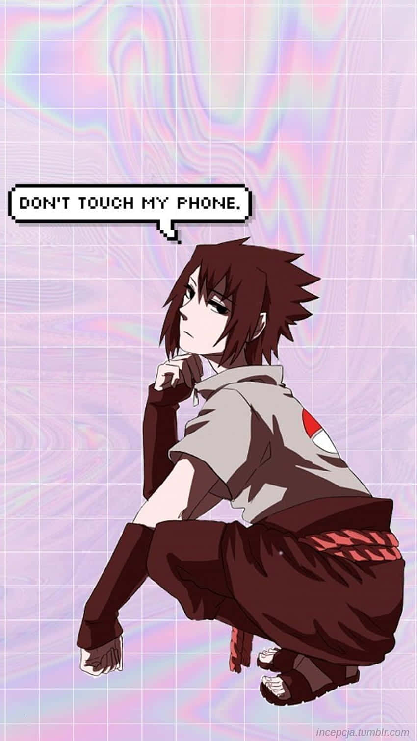 Keep your hands off my phone! Wallpaper