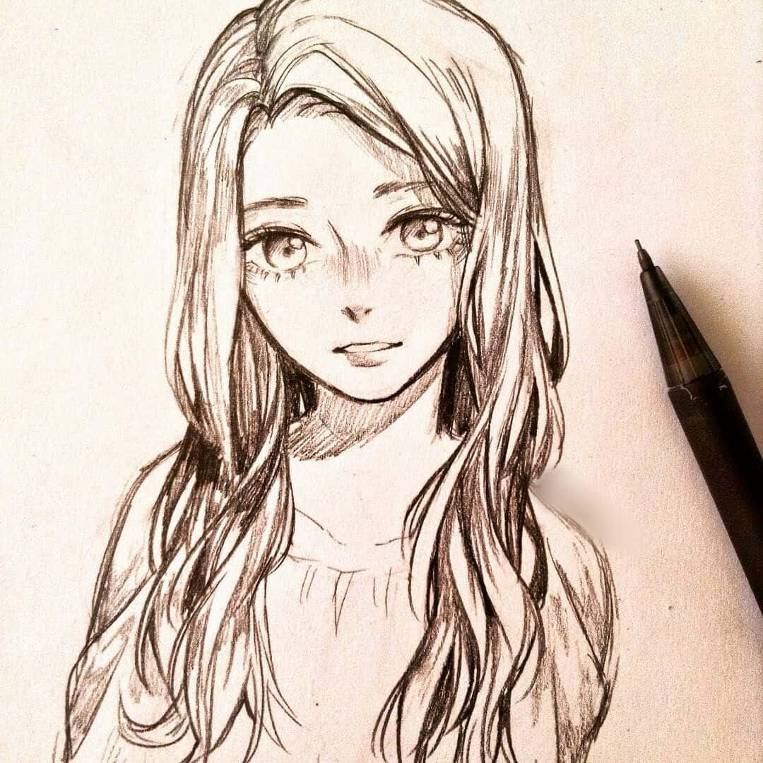 How to Draw Cute Anime Girl - DrawingNow-saigonsouth.com.vn