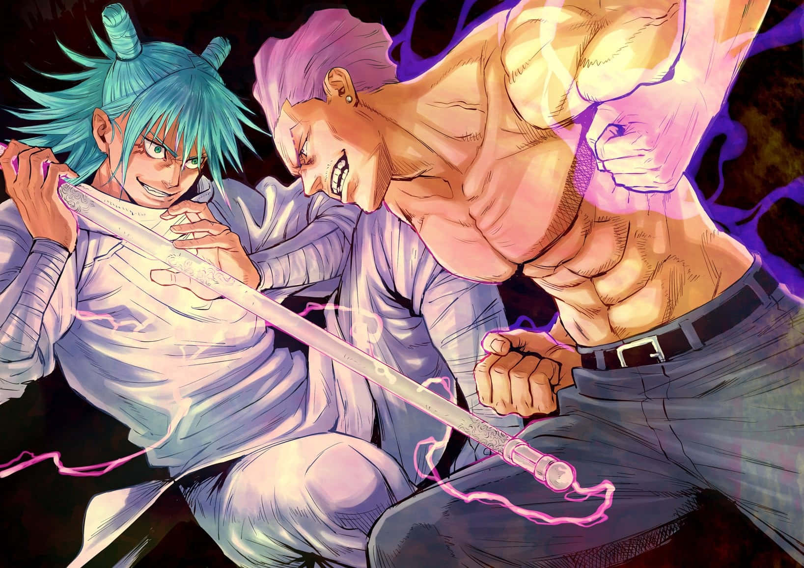 Anime Duel Electric Clash Wallpaper