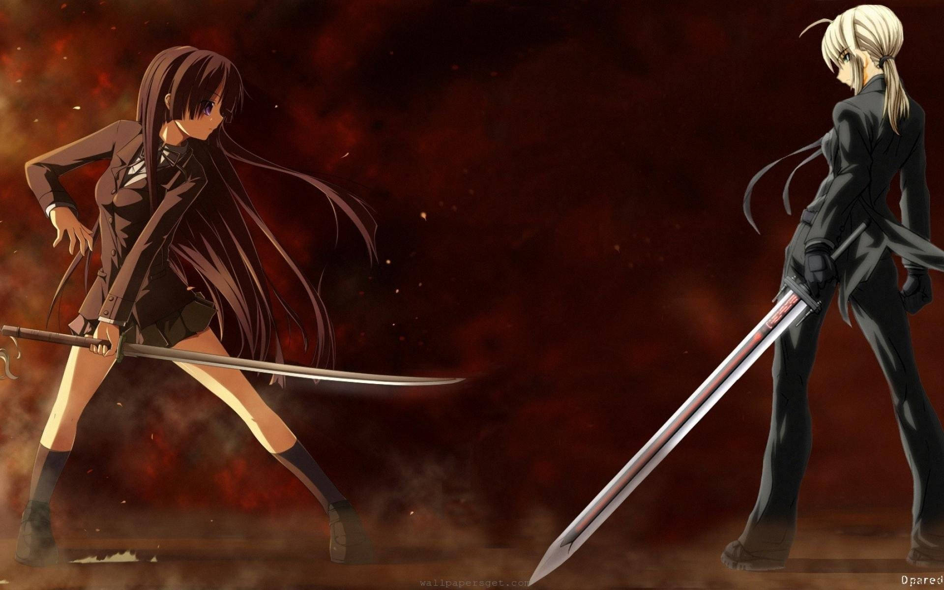 Anime Fight Sword Art Online Wallpaper