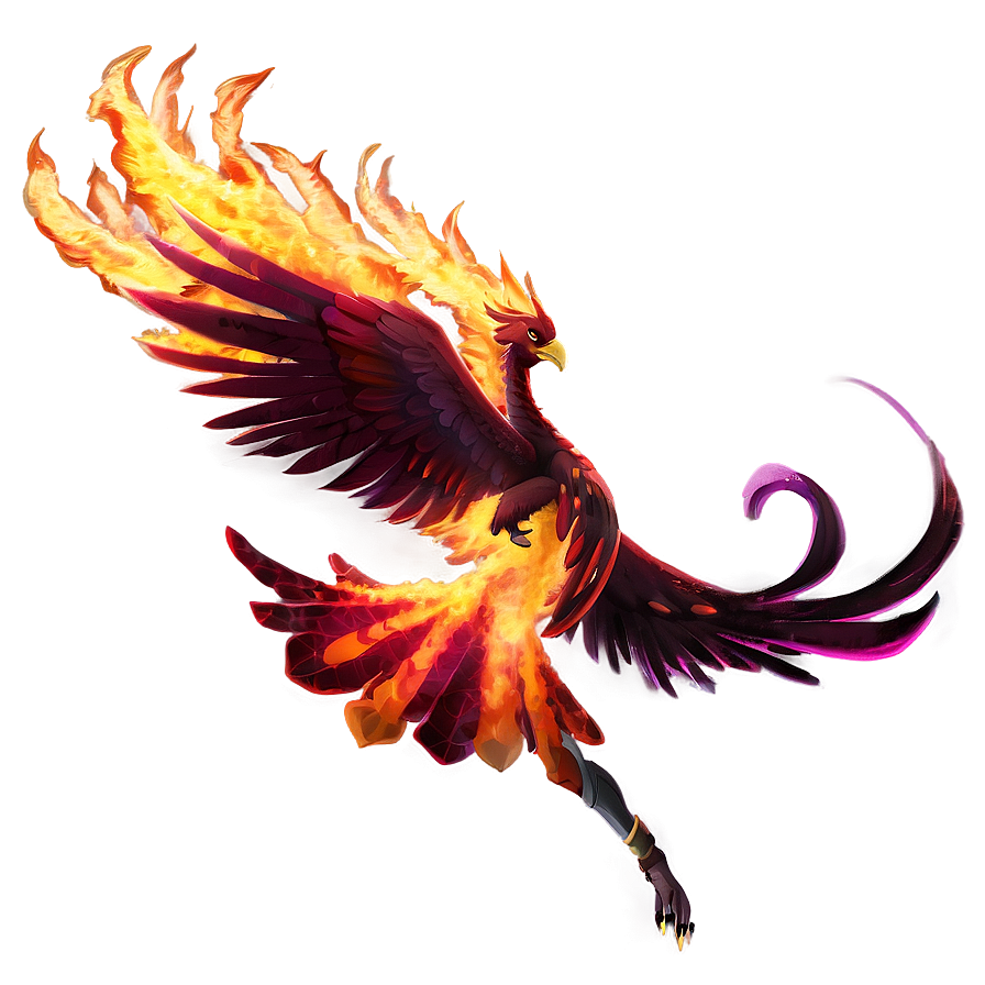 Anime Fire Phoenix Png 84 PNG