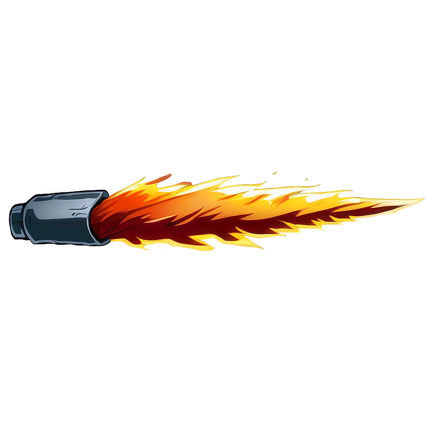 Anime Fire Power Png 06252024 PNG