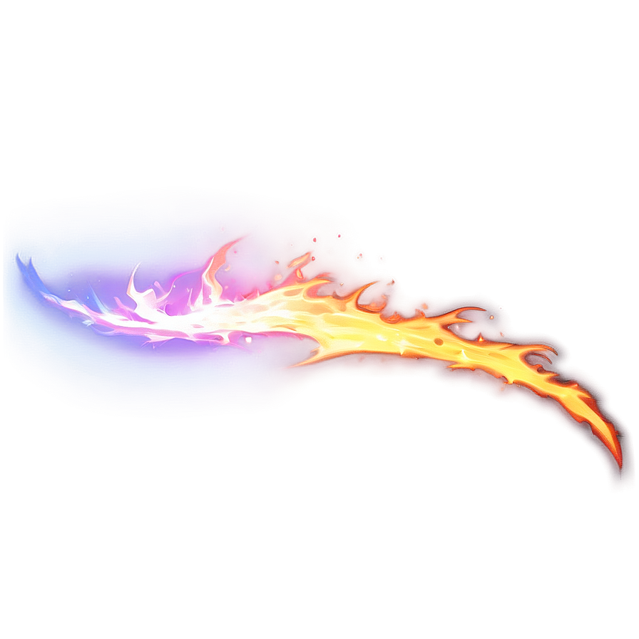 Anime Fire Swirl Png Vom34 PNG