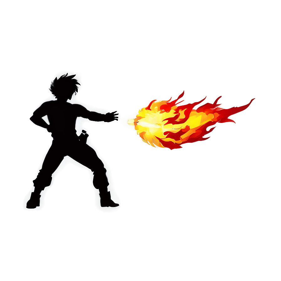 Anime Fireball Illustration Png Nrm PNG