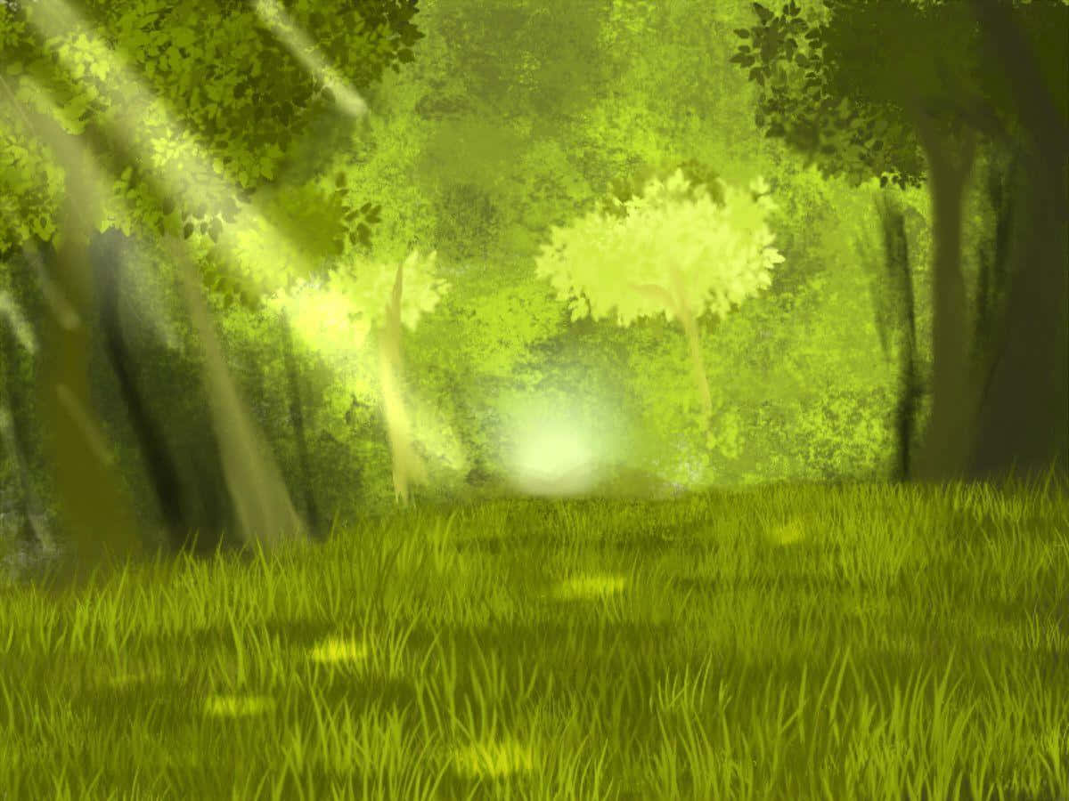 Get Lost in an Enchanted Anime Forest