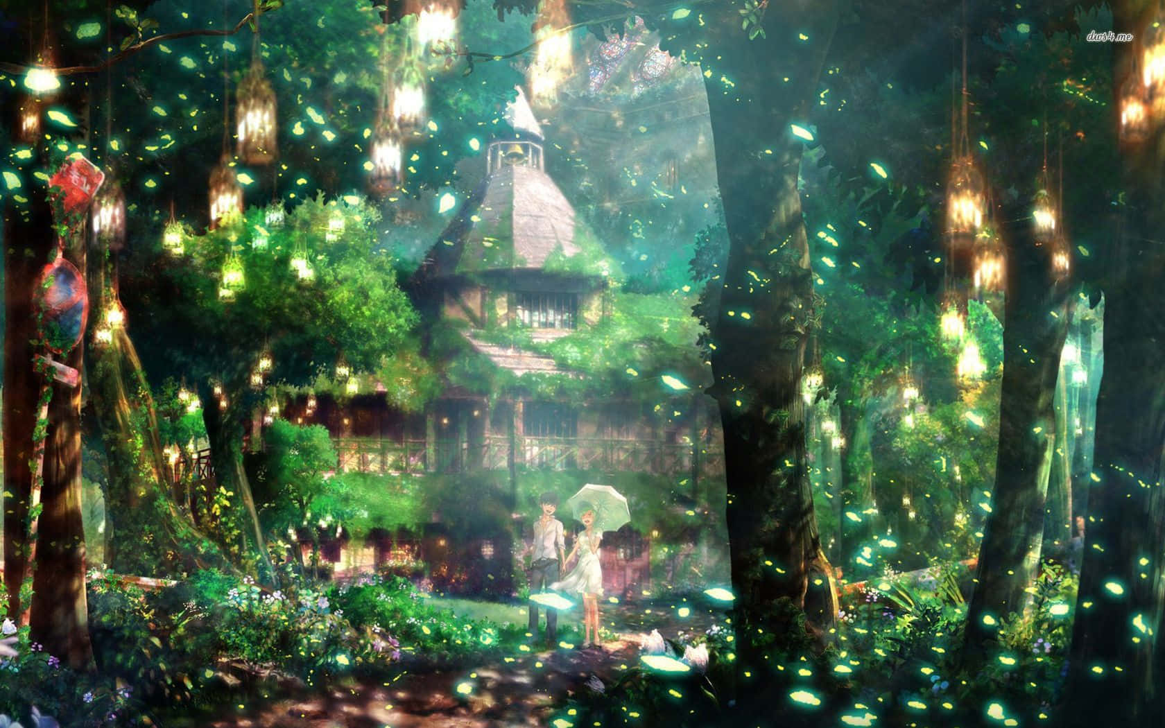 Explore the lush, mysterious Anime Forest and uncover its secrets
