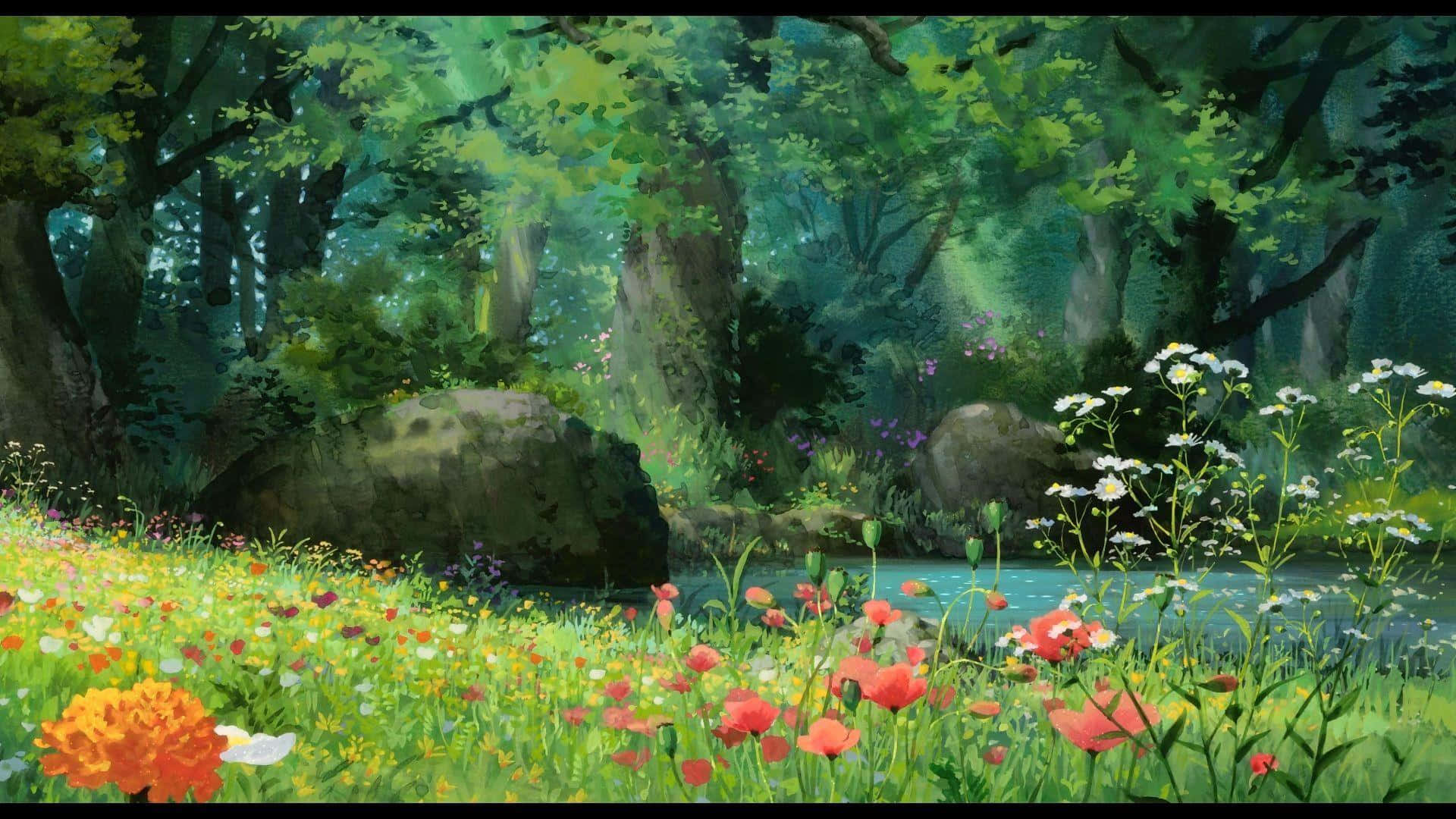 Explore the magical Anime Forest