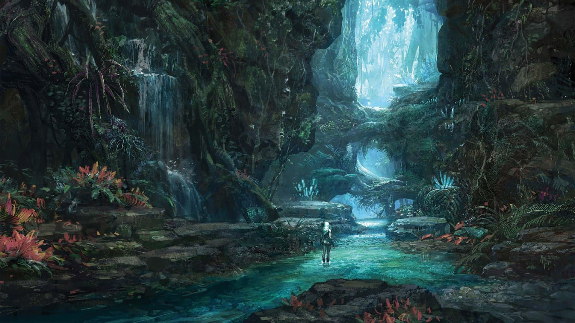 Anime Forest Wallpapers - Wallpaper Cave