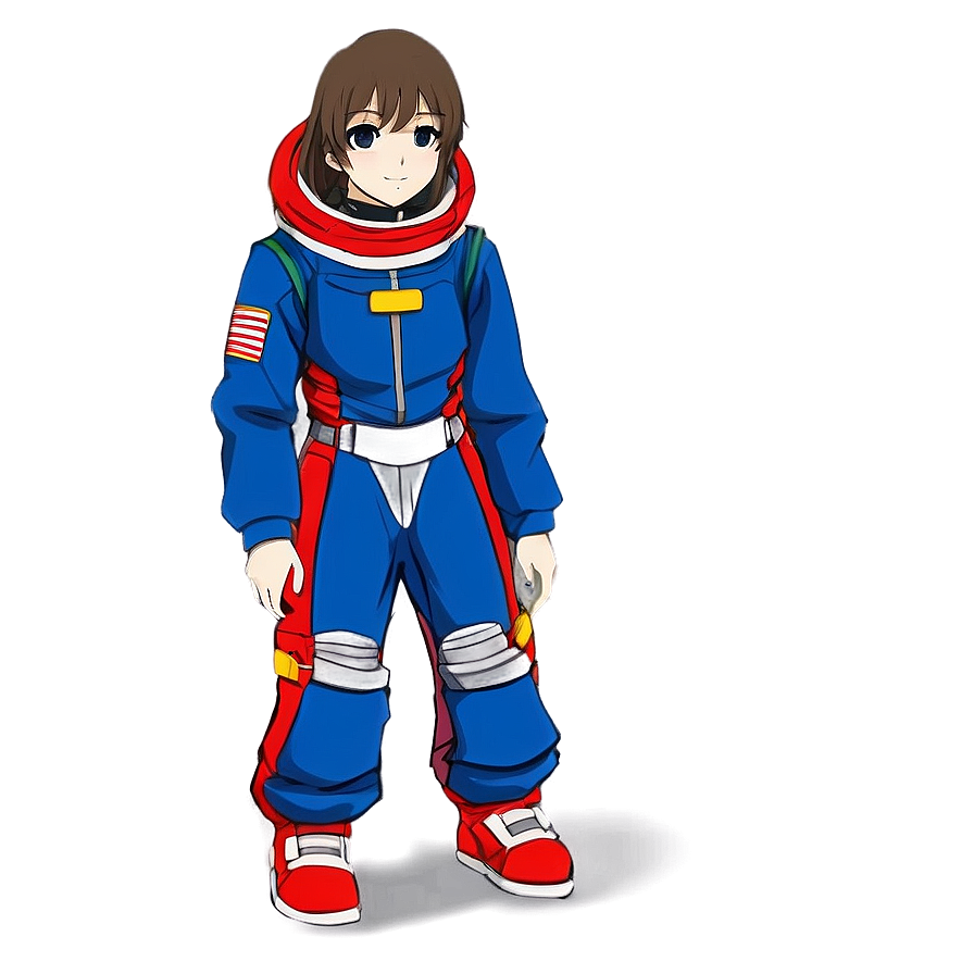 Anime Girl In Space Suit Png Jxg PNG