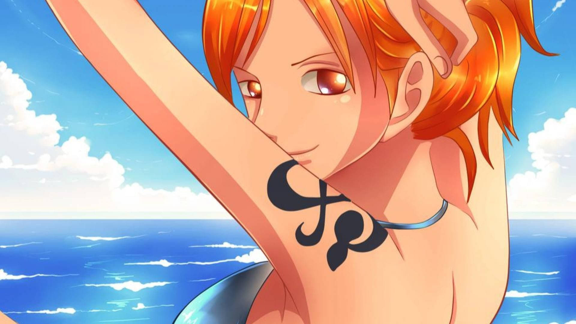 Anime Girl Nami One Piece