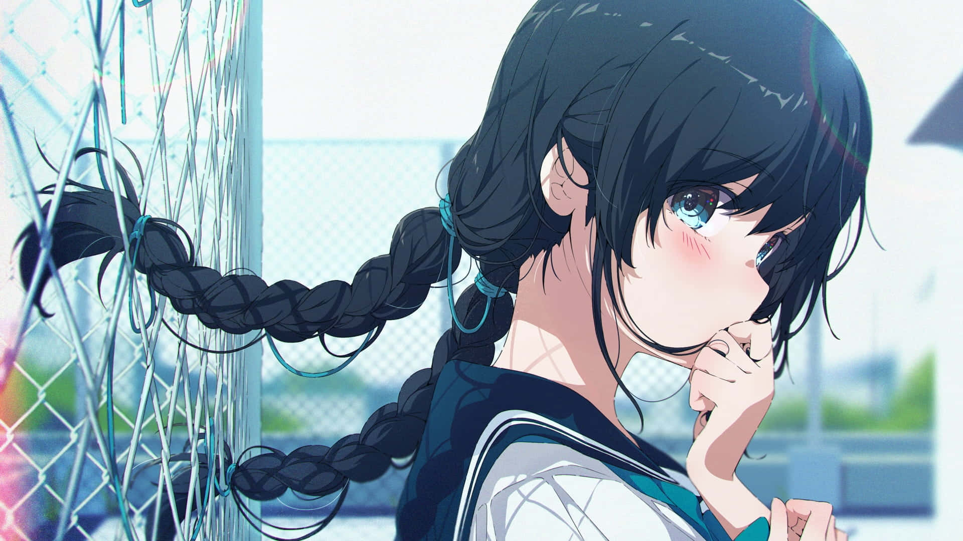 Spænd Anime Pige Profil Billede