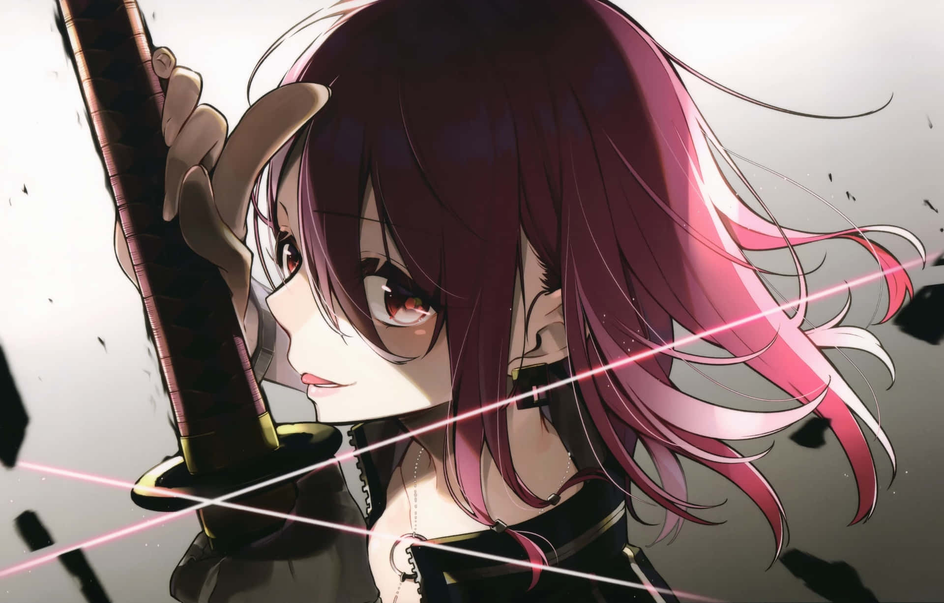 Rødhåret Anime Pige Profilbillede