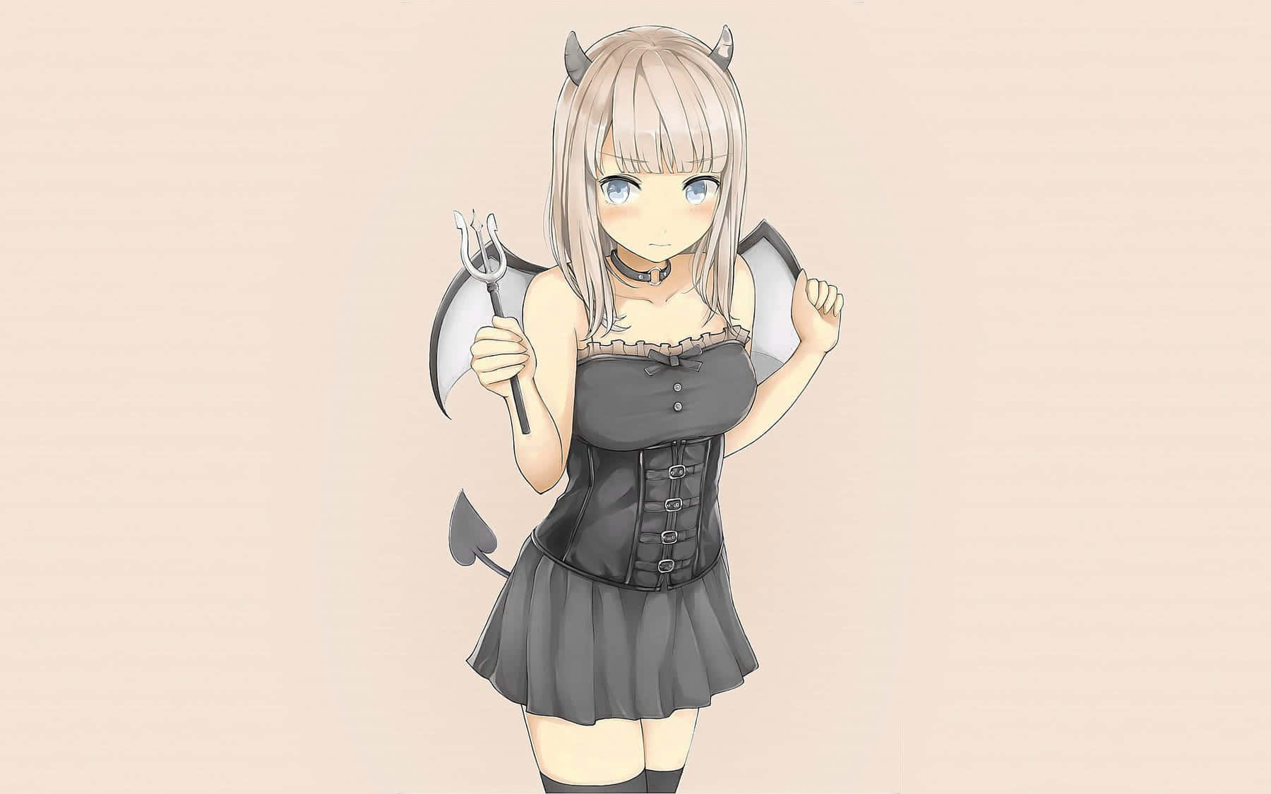 Cute Demon Anime Girl Profile Picture
