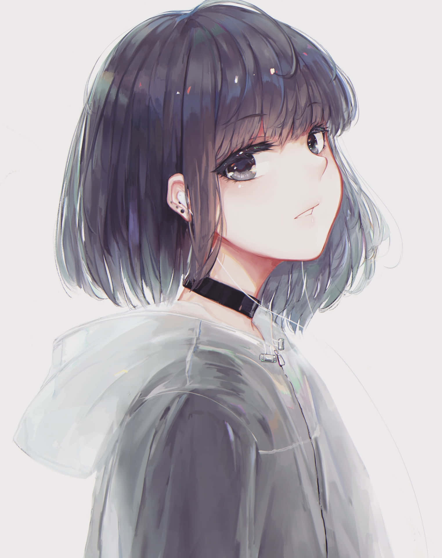 Short Haired Anime Girl Profile Picture