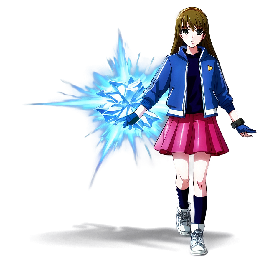 Anime Girl With Ice Powers Png Ubm PNG
