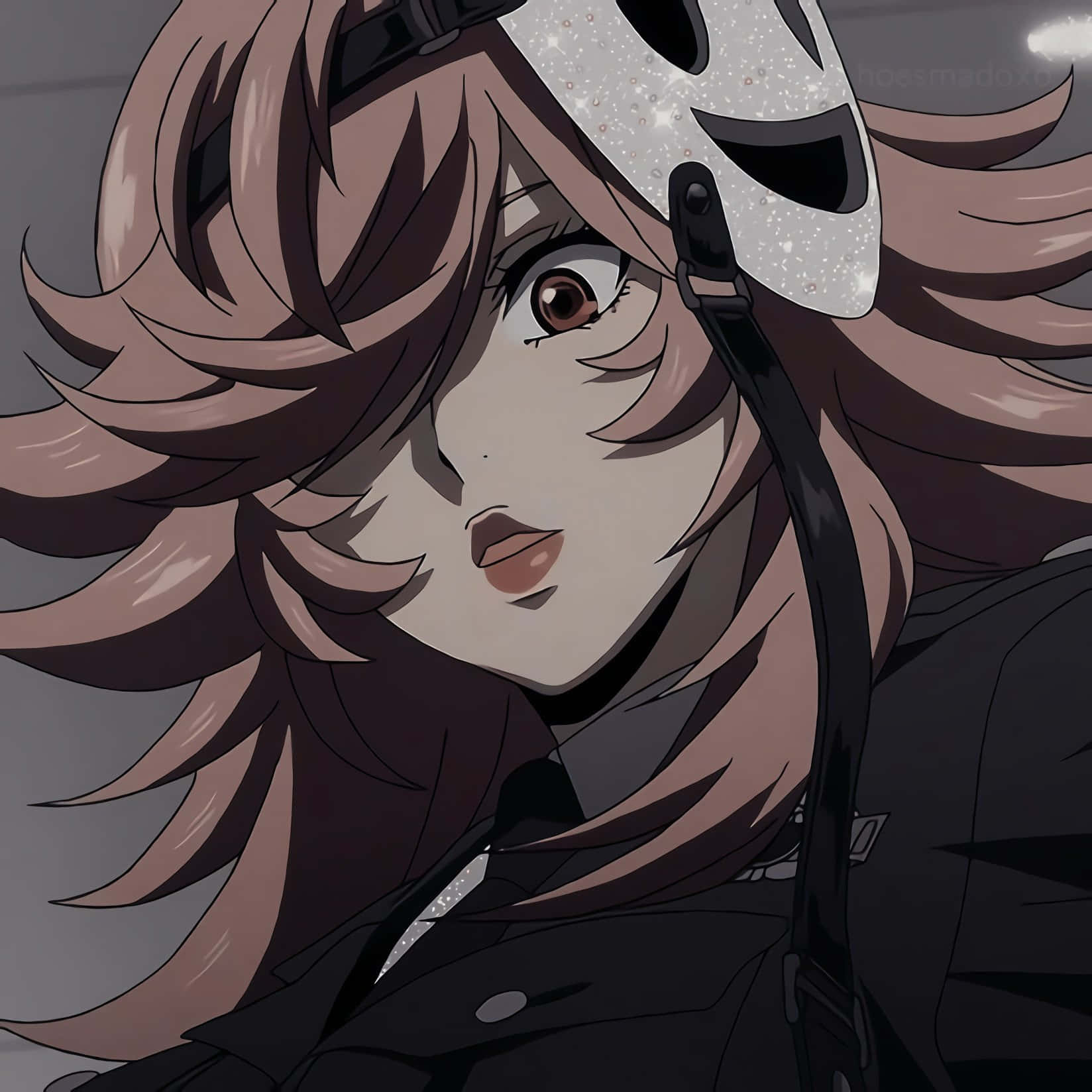 Anime Girlwith Helmet Wallpaper