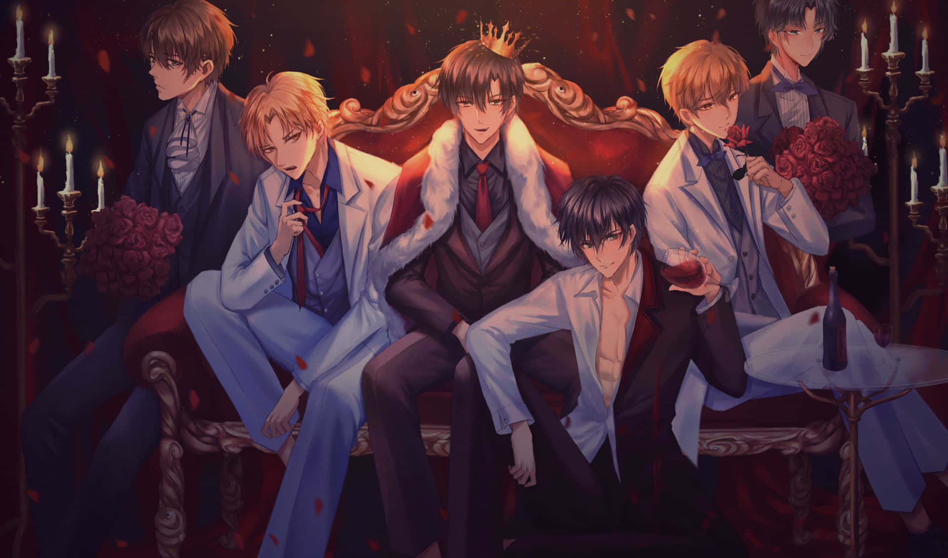 Download The Kings Avatar Anime Group Wallpaper