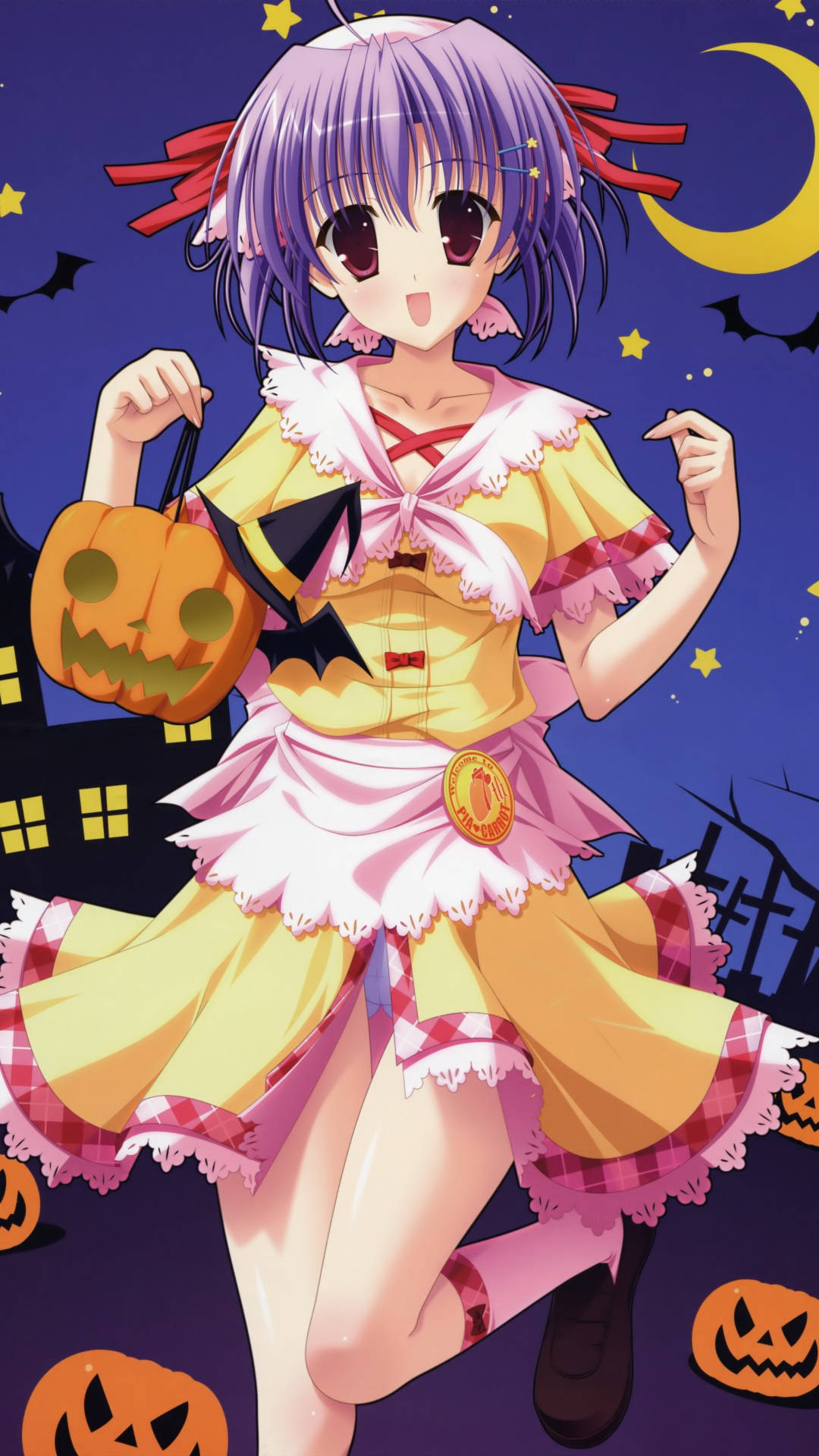 Celebrate creativity with a touch of spooky for Anime Halloween Wallpaper