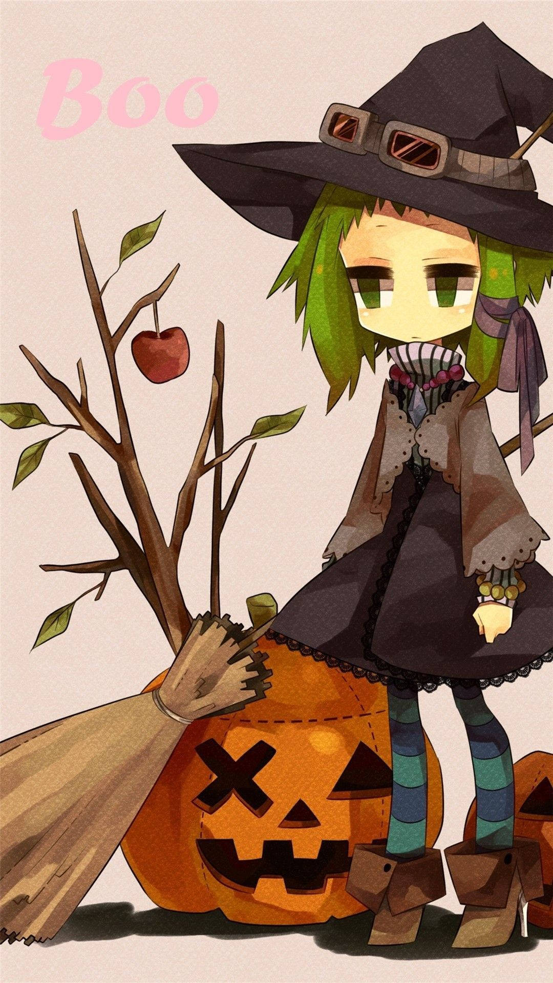 Get ready for an Anime-filled Halloween! Wallpaper