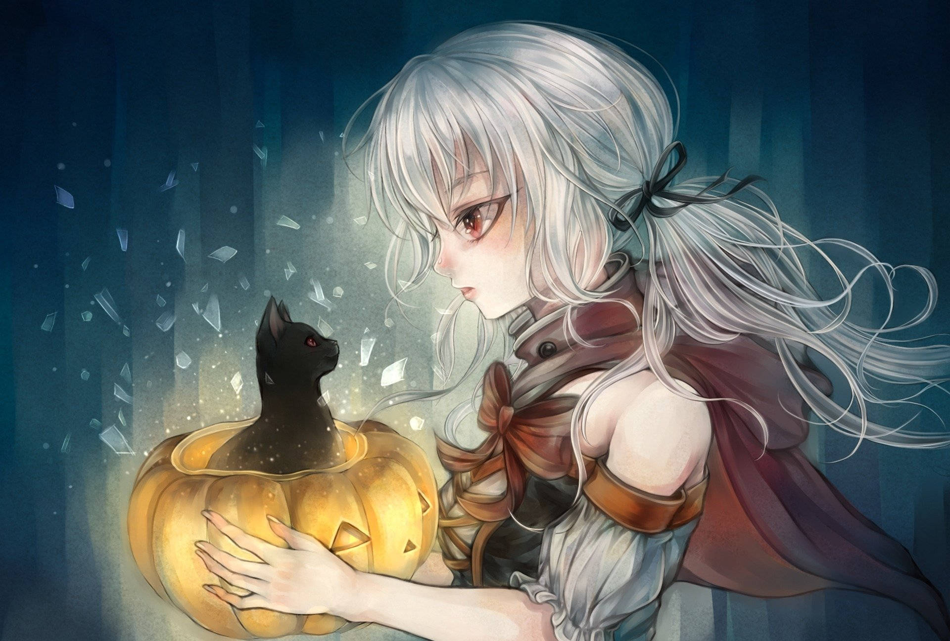 Join in on the Halloween fun with this Anime themed Halloween costume! Wallpaper