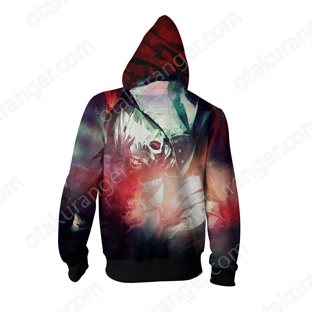 Anime Inspired Hoodie Design PNG