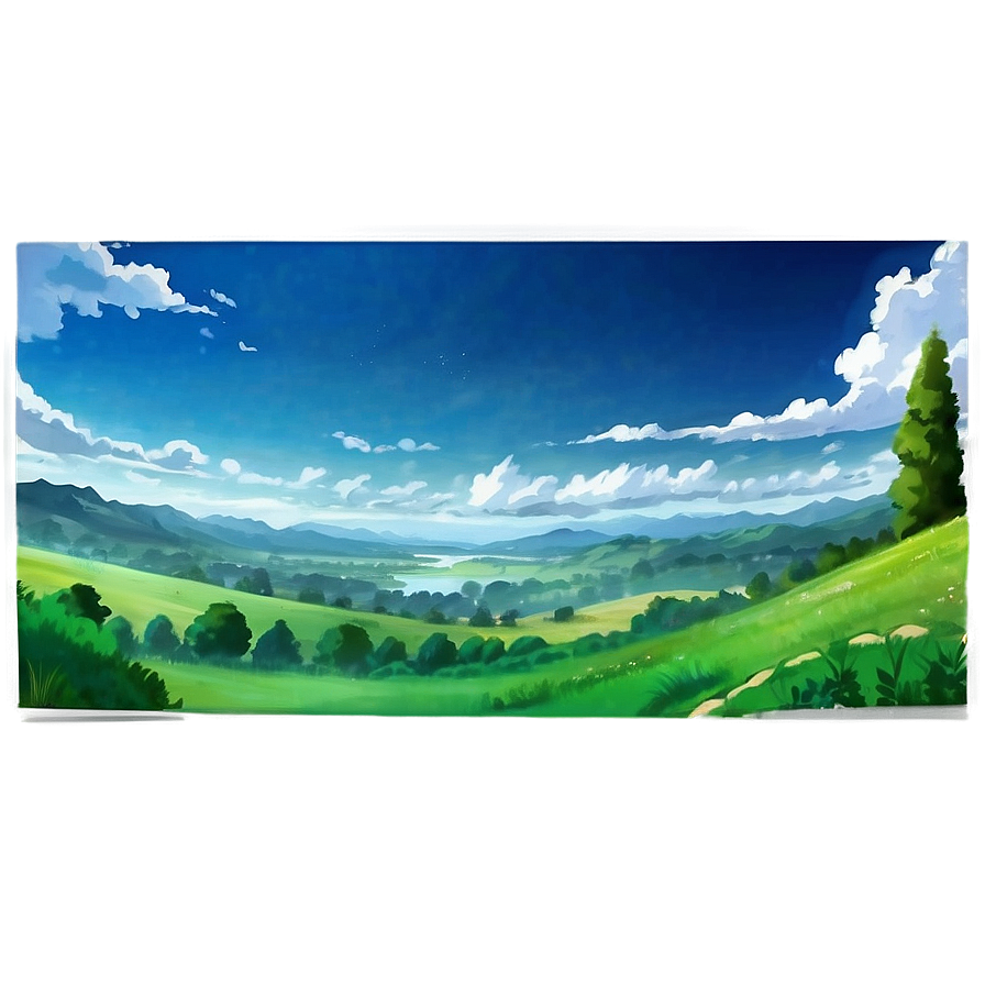 Anime Landscape Backgrounds Png Ayr PNG