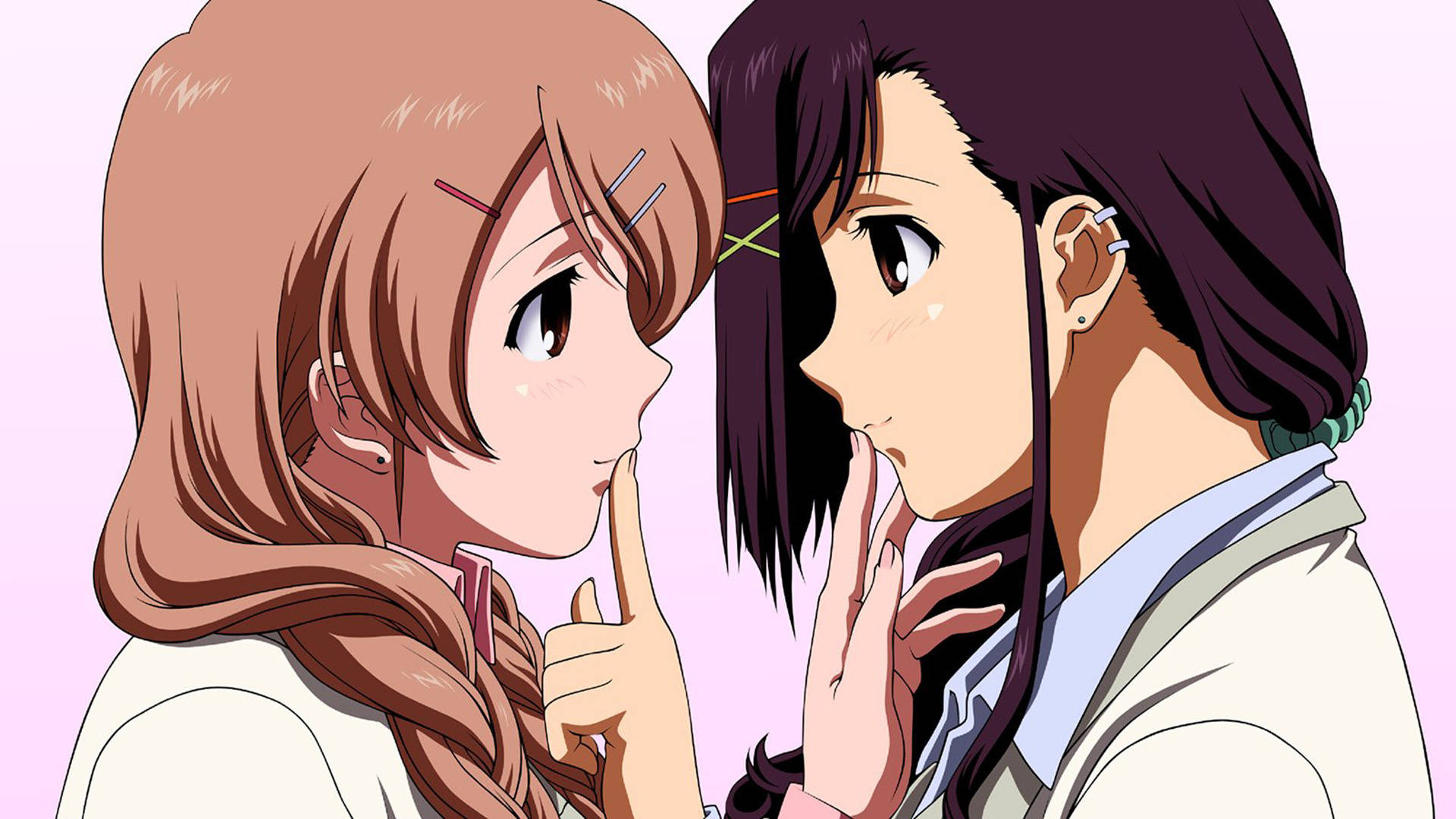 Anime Lesbiske Slik Dreng Wallpaper