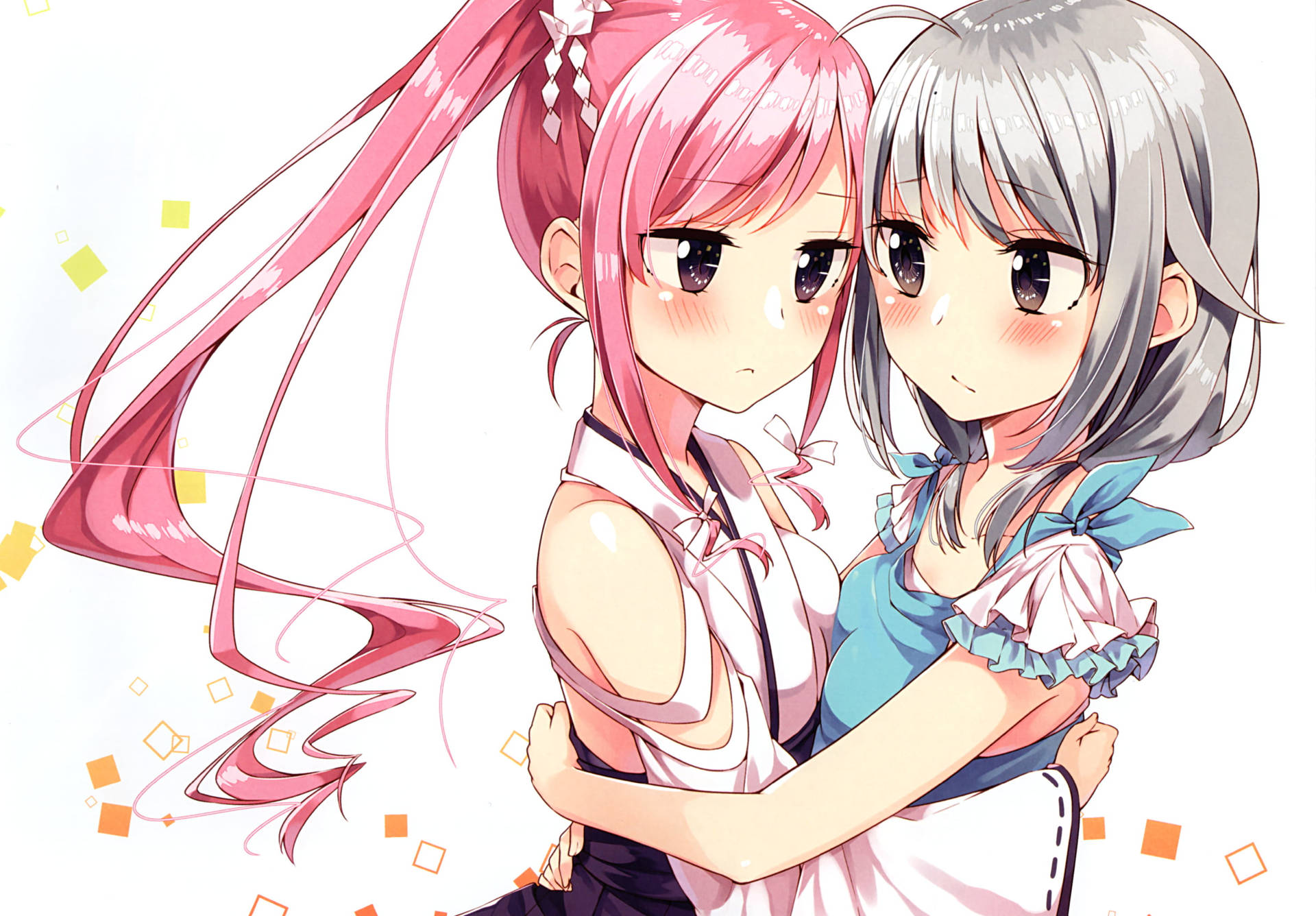 Anime Lesbians In Love Picture