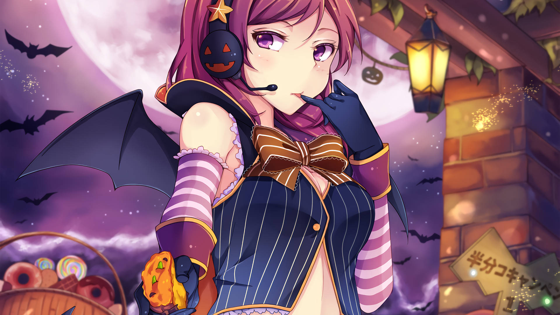 Anime Live Trick Or Treat Wallpaper