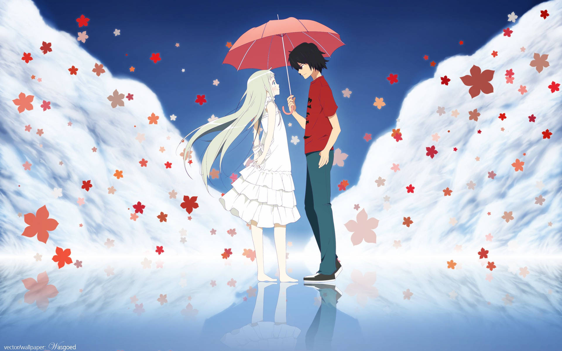 Anime Kærlighed Anohana Wallpaper