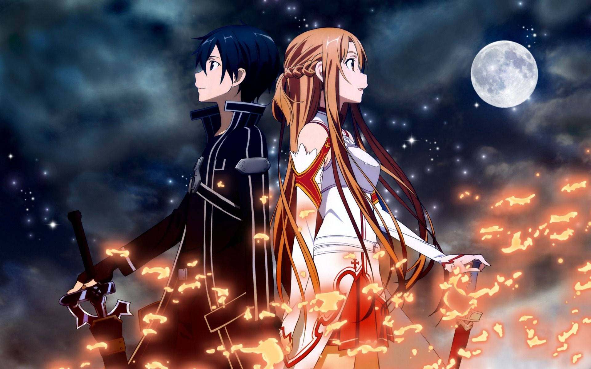 Anime Love Battle Partners Background