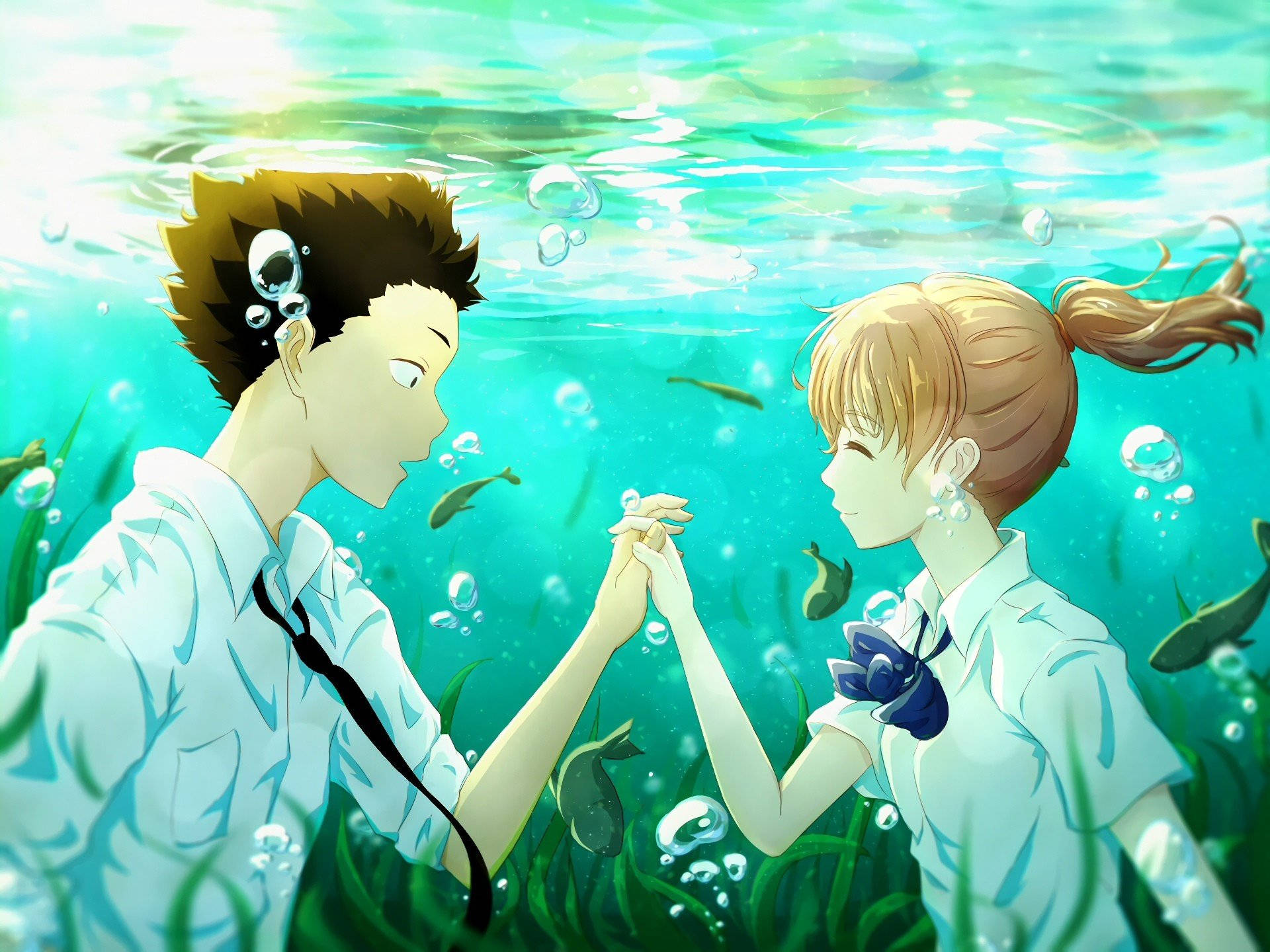 Anime Love Koe No Katachi Background