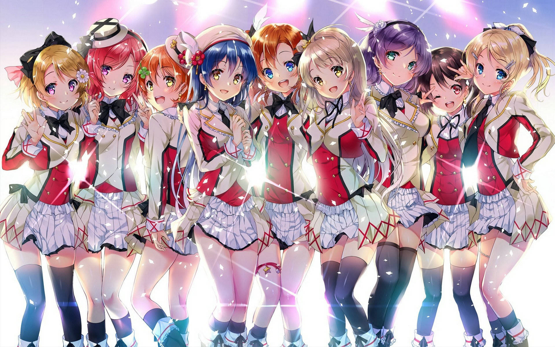 Anime Love Live Idols Wallpaper