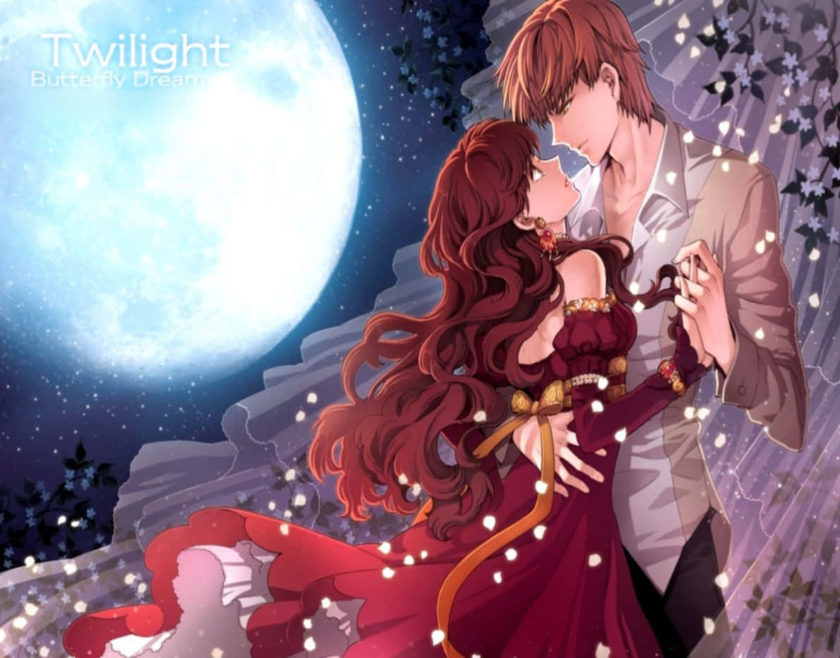 Forsvindi Romantikken Med En Anime Kærlighedshistorie.
