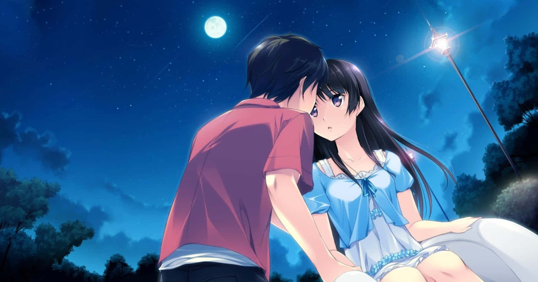 Anime Kissing Drawing Wallpapers - Wallpaper Cave