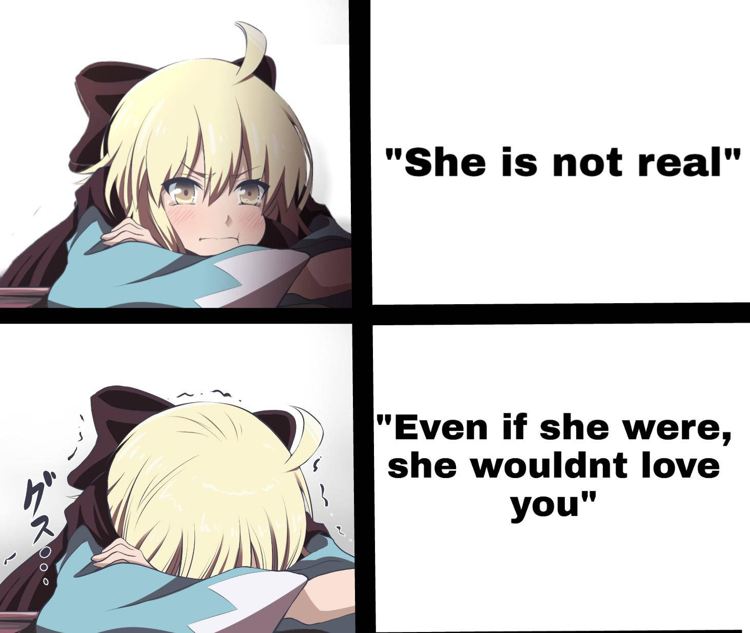 Anime Meme Loving Fiction Wallpaper