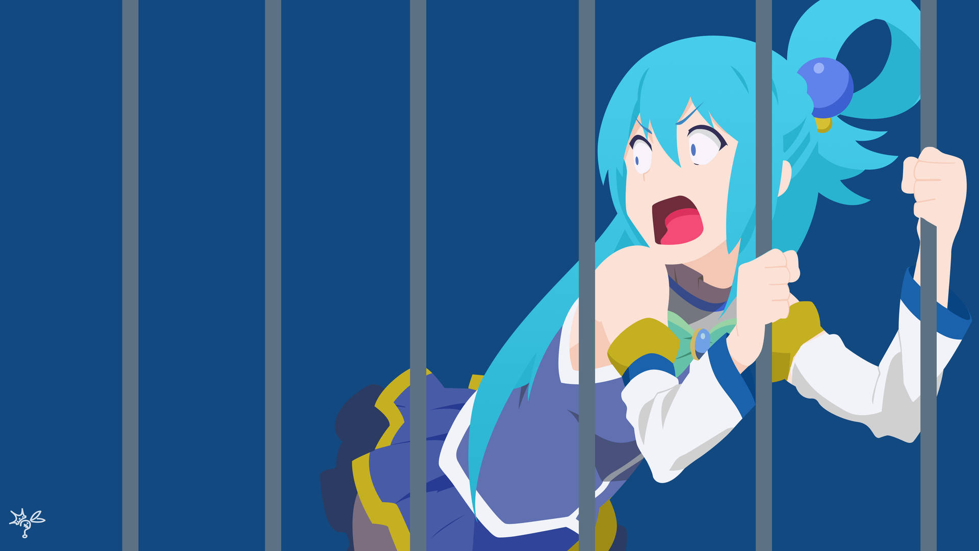Anime Meme Pfp Jailed Konosuba Background
