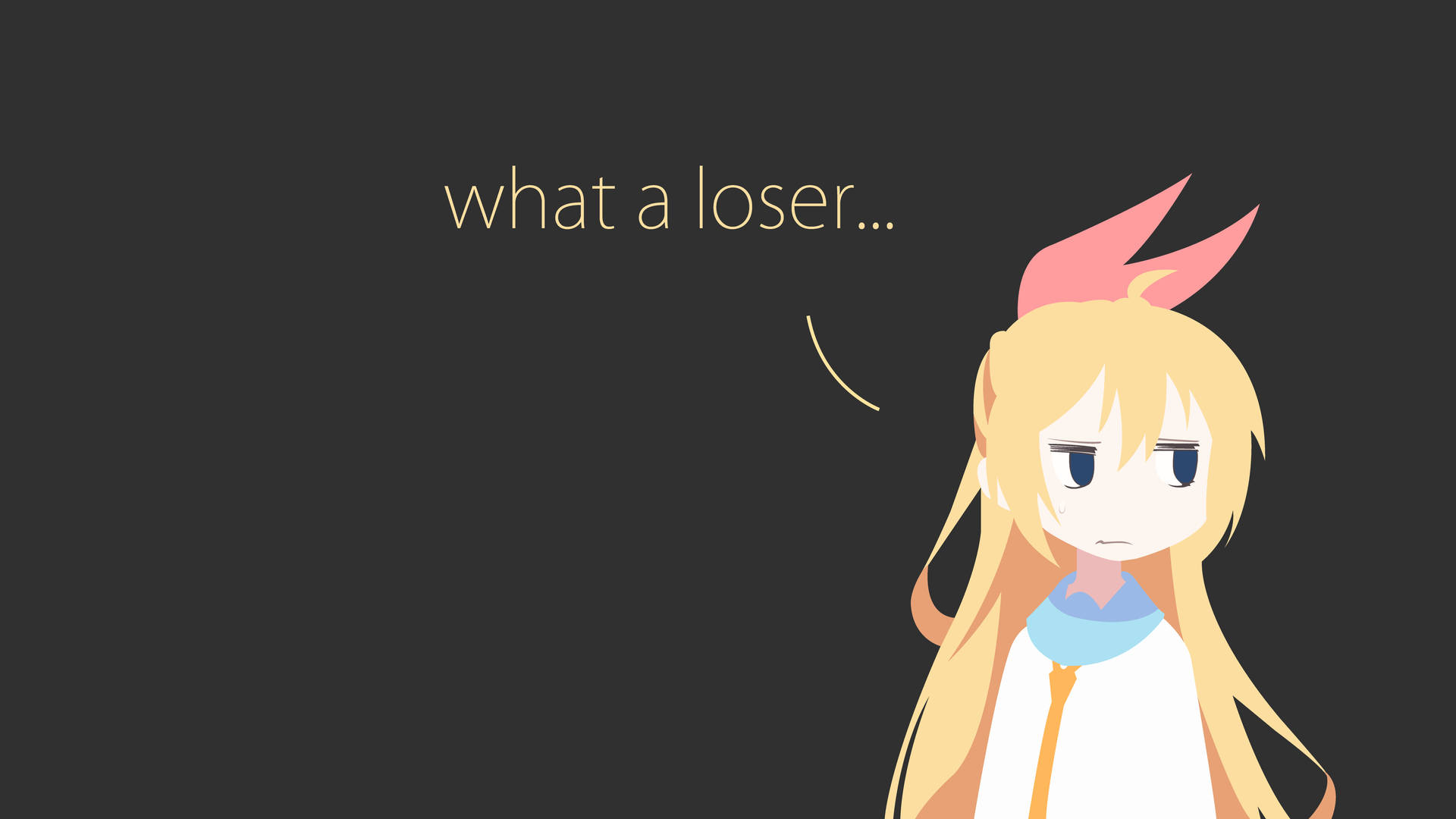 Anime Meme Pfp Nisekoi Kirisaki Loser Background