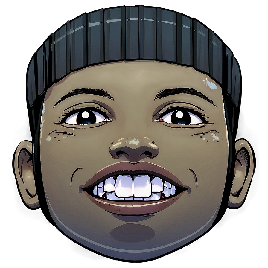 Anime Mouth Winking Png Vcq PNG