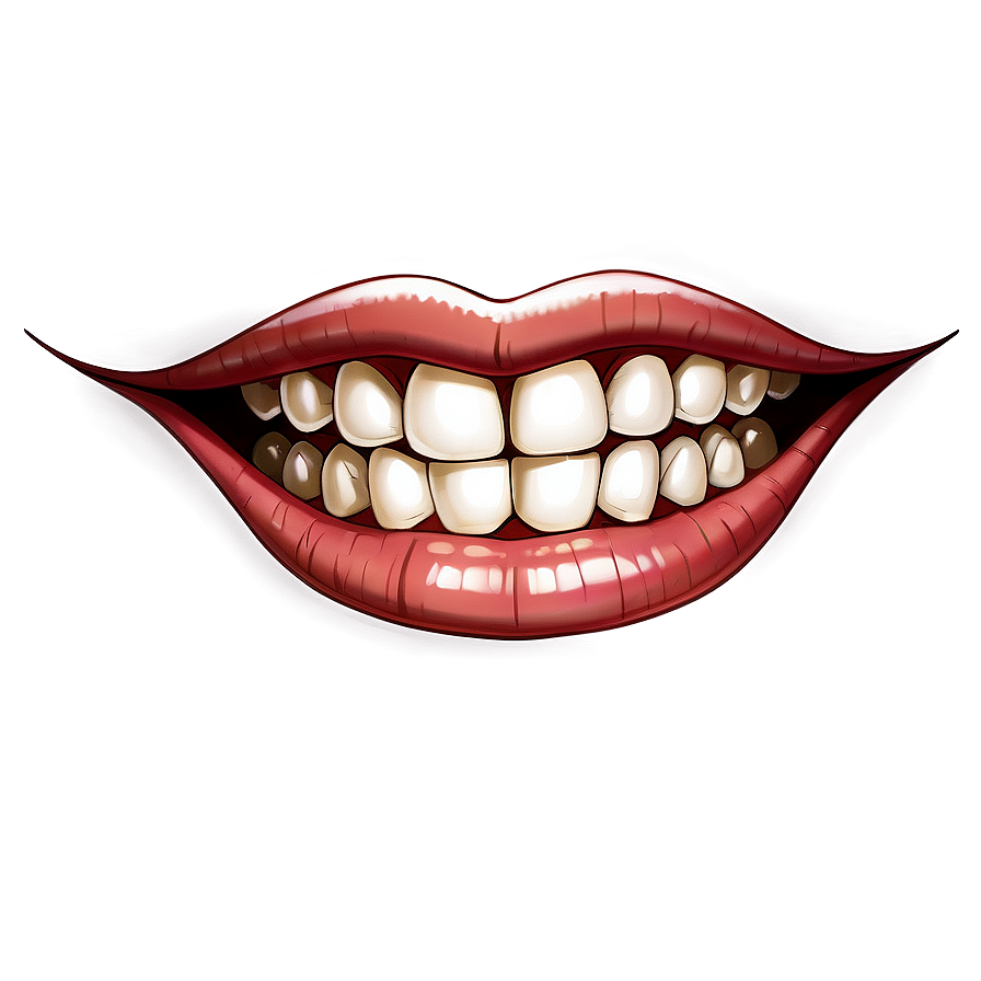 Anime Mouth With Teeth Png Snb5 PNG