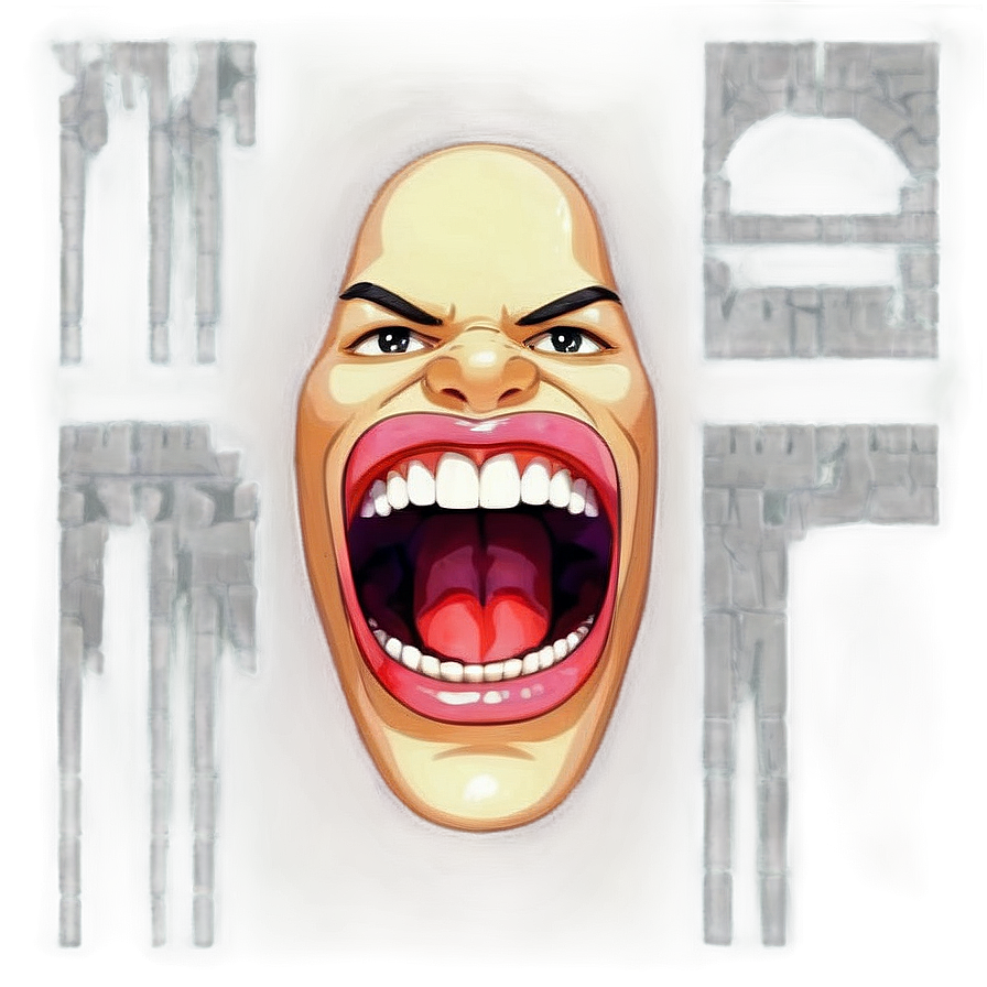 Anime Mouth With Tongue Out Png 06202024 PNG