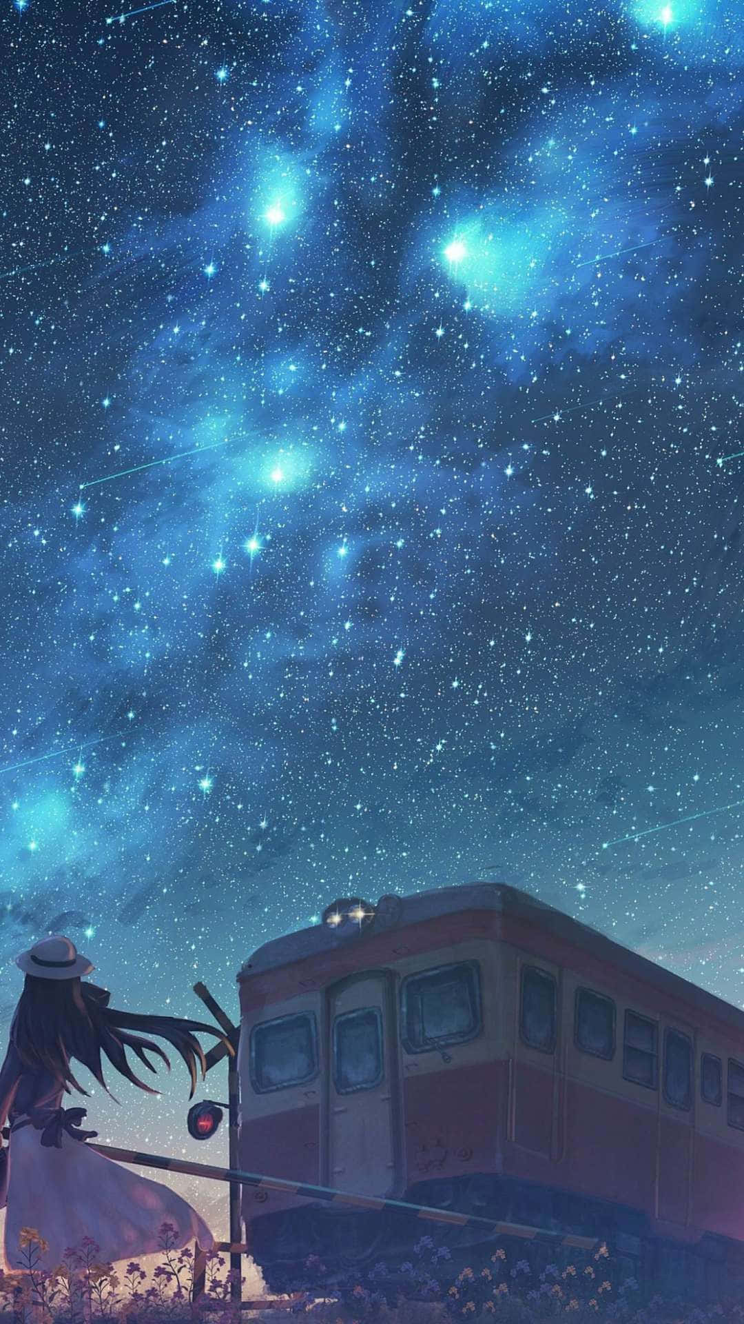 Anime Night Background