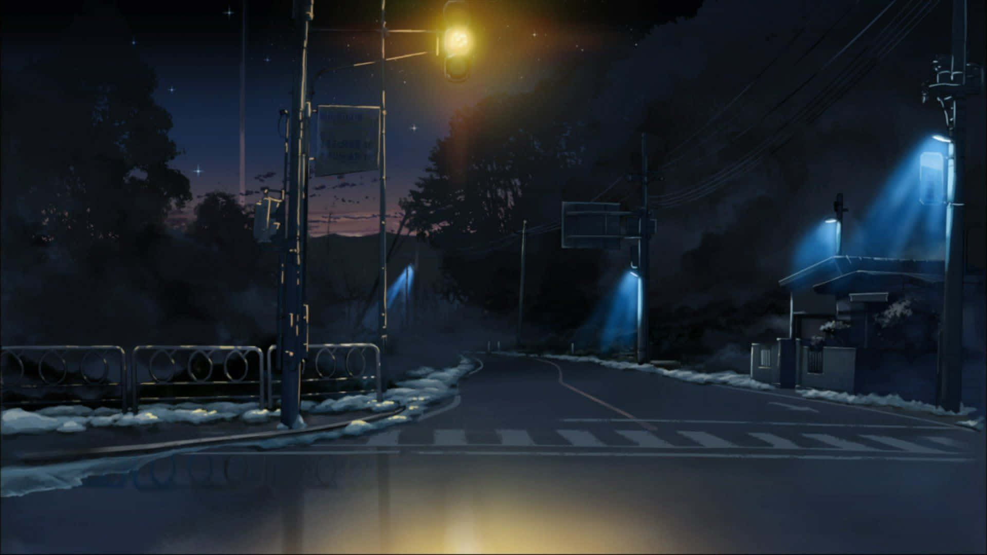 ArtStation - City anime background art