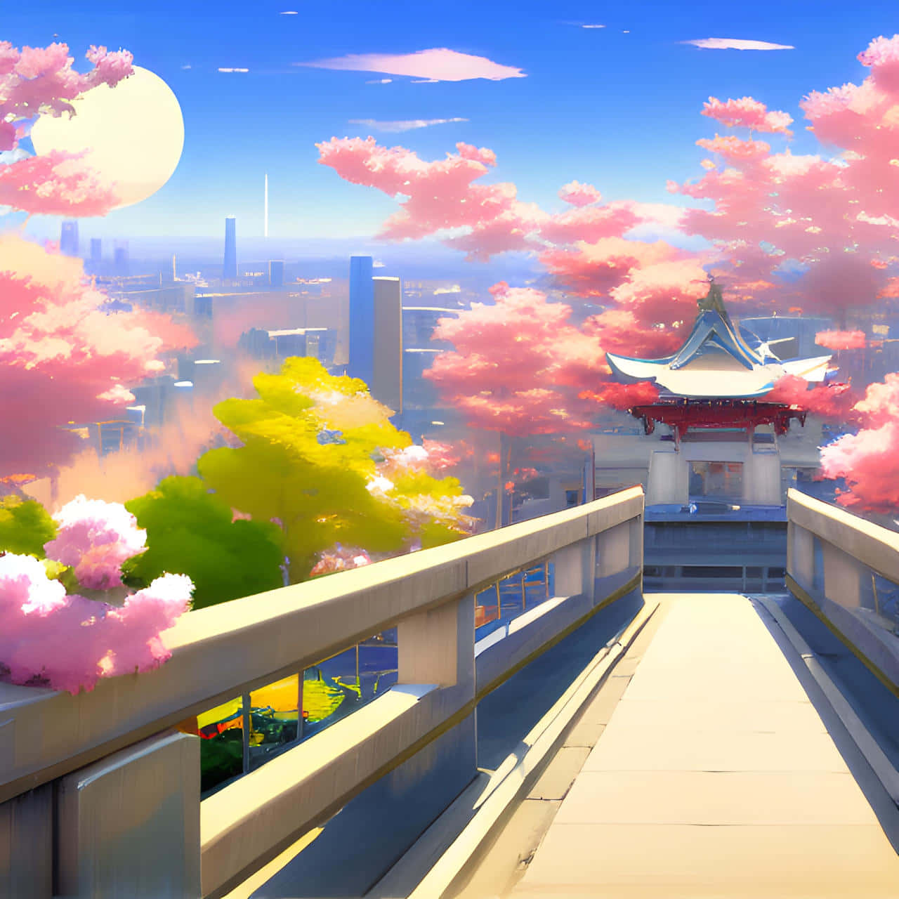Anime Bridge Background Images, HD Pictures and Wallpaper For Free Download  | Pngtree