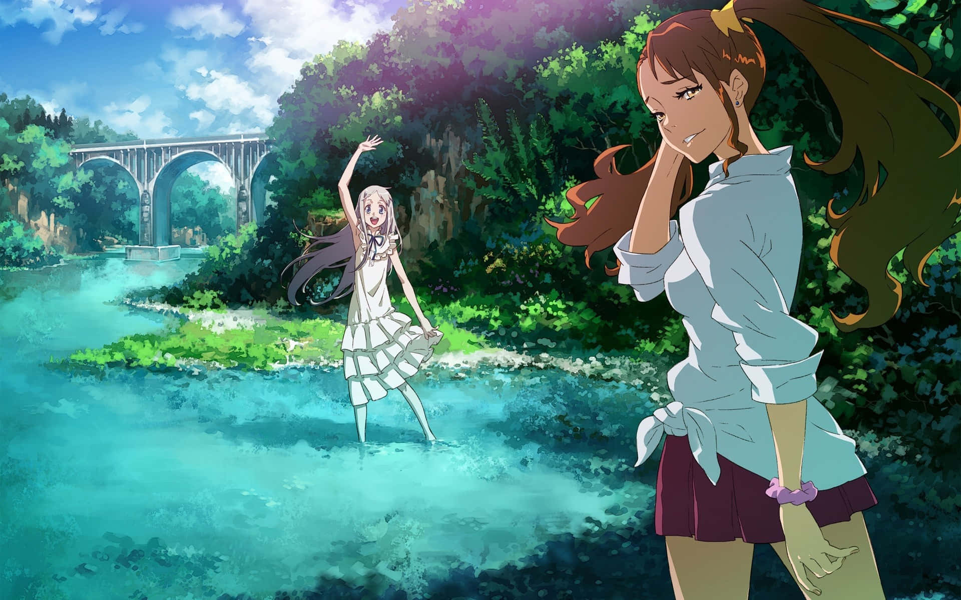Anime Park Anohana Background