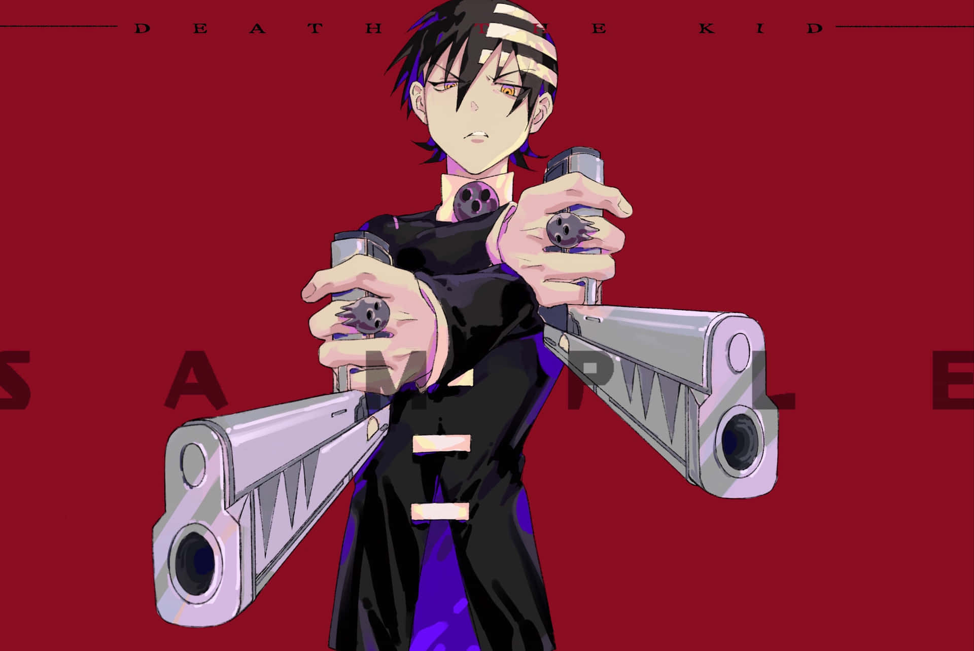 Anime Powerhouse - Death The Kid From Soul Eater Wallpaper