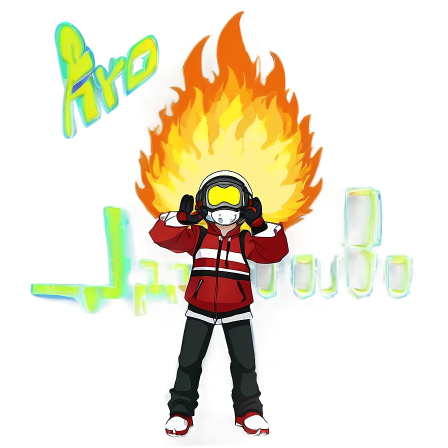 Anime Pyro Phenomenon Png 6 PNG