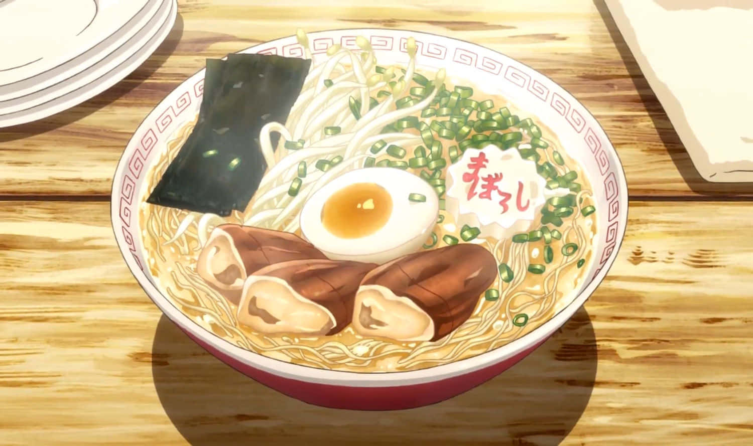 Anime Ramen Bowl Delicious Wallpaper