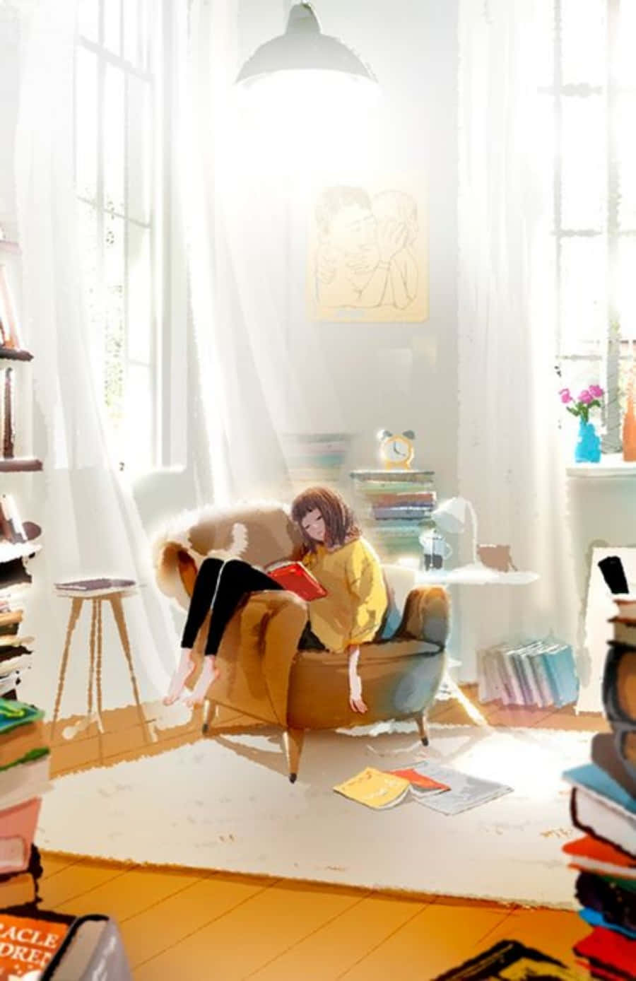 Färgglattoch Inspirerande Anime-rum För Den Ultimata Fanen
