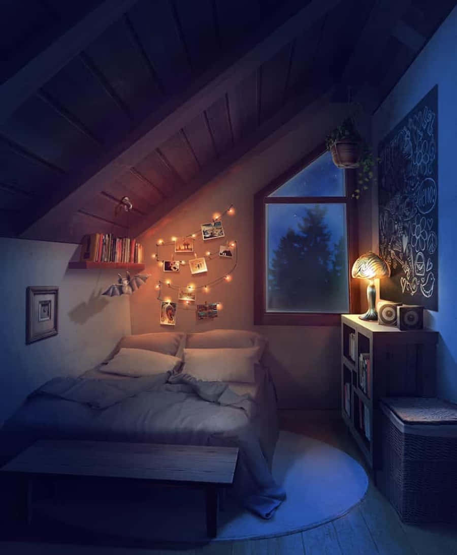 Get Ready for a Movie Night in the Comfort of a Cozy Anime Room